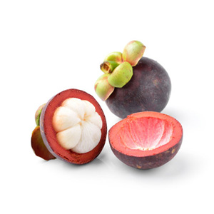 Exotisches Obst / Mangostan