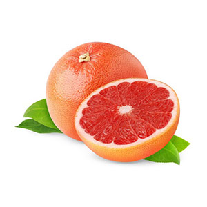 Obst / Rote Grapefruit